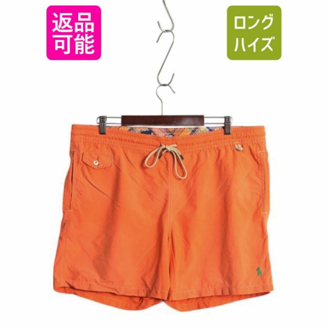 Polo Ralph Lauren オレンジショートパンツ 水陸用 Ralph Lauren - 00s ポロ ラルフローレン ナイロン ショート
