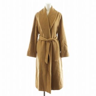 マックスマーラ(Max Mara)のマックスマーラ ラップコート ロング丈 ウール カシミヤ混 36 キャメル(その他)