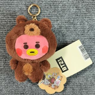 ビーティーイシビル(BT21)のBT21 TATA ベビーぬいぐるみキーリング FLUFFY BTS テテ V(ぬいぐるみ)