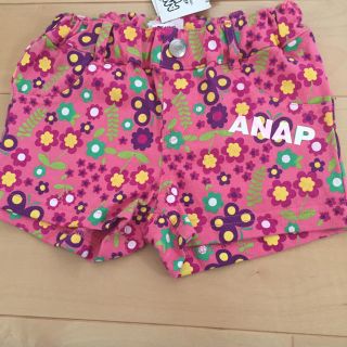 アナップキッズ(ANAP Kids)のANAP kids☆花柄ショーパン 110(パンツ/スパッツ)