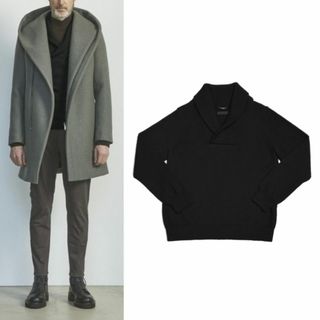 junhashimoto - 24AW 一度着4.2万 ジュンハシモト　ショールプルオーバー ニット