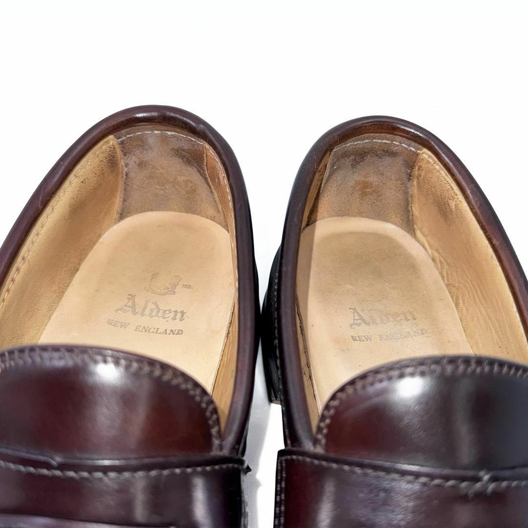 Alden(オールデン)の定価21万 オールデン 24.5㎝ 6.5 コードバン 99162 ローファー メンズの靴/シューズ(ドレス/ビジネス)の商品写真