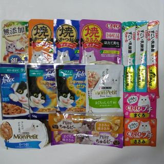 イナバペットフード(いなばペットフード)のキャットフード詰め合わせ　猫　パウチ　ちゅーる(ペットフード)