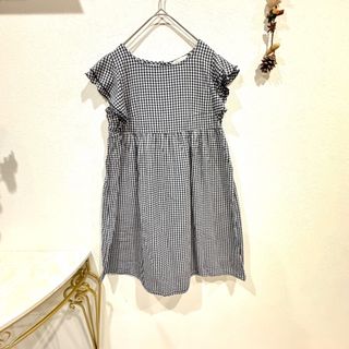 エヘカソポ(ehka sopo)のehka sopo ブラウス　チュニック　ノースリーブ　M コットン　綿100%(シャツ/ブラウス(半袖/袖なし))
