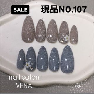 ネイルチップ...現品NO.107(つけ爪/ネイルチップ)