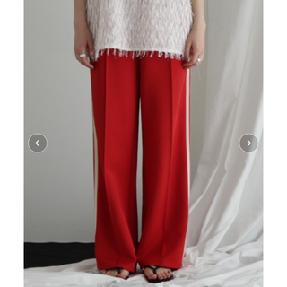ローズバッドカップルズ(ROSE BUD)の‘24購入新品同様◇松本若菜さんドラマ着用/ ローズバッド◇サイドラインパンツ(カジュアルパンツ)