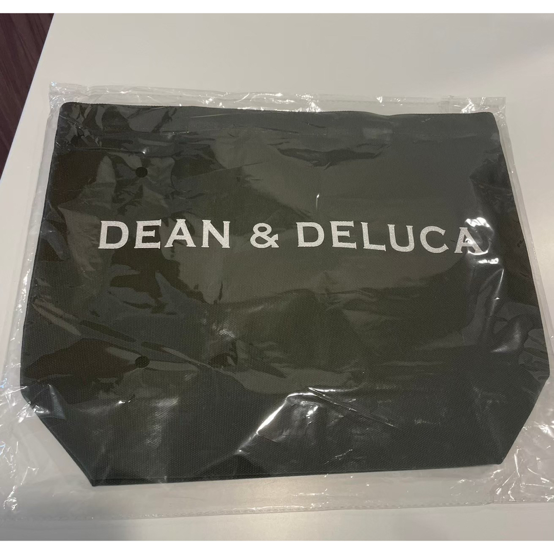 DEAN & DELUCA(ディーンアンドデルーカ)の新品★DEAN&DELUCA ディーンアンドデルーカトートバッグオリーブLサイズ レディースのバッグ(トートバッグ)の商品写真