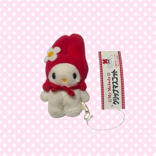 サンリオ(サンリオ)のサンリオ　レトロ　1997年製　マイメロディ  ぬいぐるみクリップ(ぬいぐるみ)