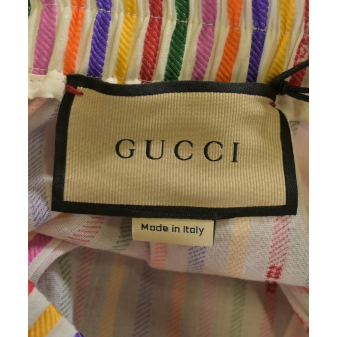 USED☆GUCCI☆ヘリンボーン柄パンツ☆ガウチョパンツ☆40