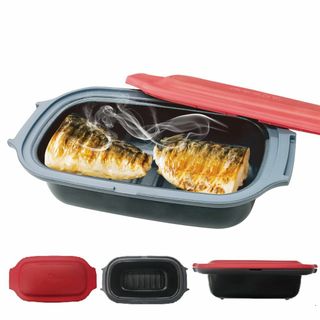 【人気商品】TokyoDeco 電子レンジ専用調理器 レシピ付き 電子レンジで焼(調理道具/製菓道具)