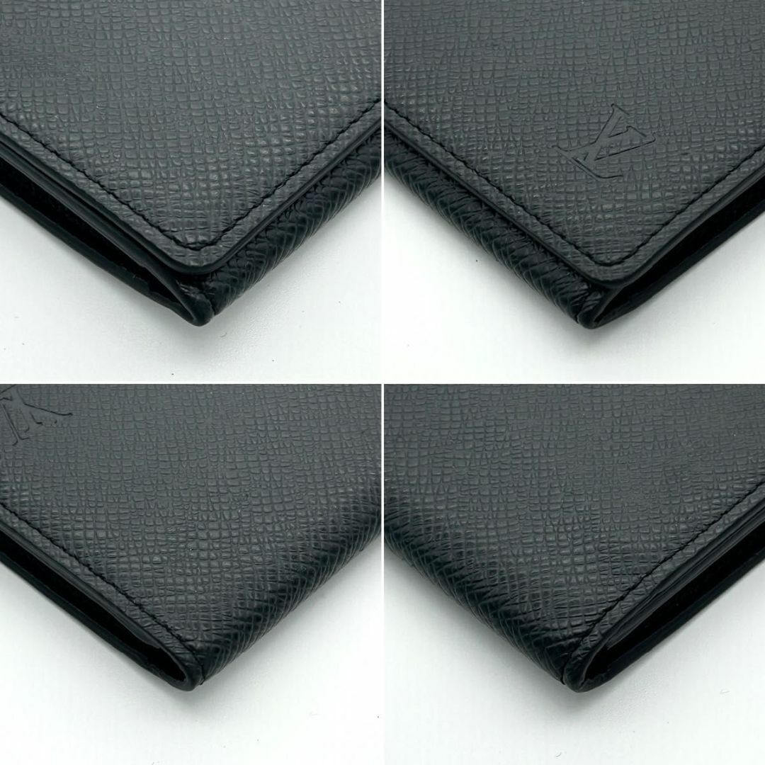 未使用品✨ルイヴィトン タイガ アンヴェロップカルトドゥヴィジット ブラック 黒 IC搭載】ルイヴィトン アンヴェロップカルトドゥヴィジットNM