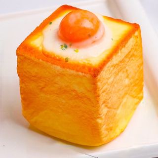 スクイーズ パン おもちゃ TikTok Youtube 目玉焼きトースト(その他)