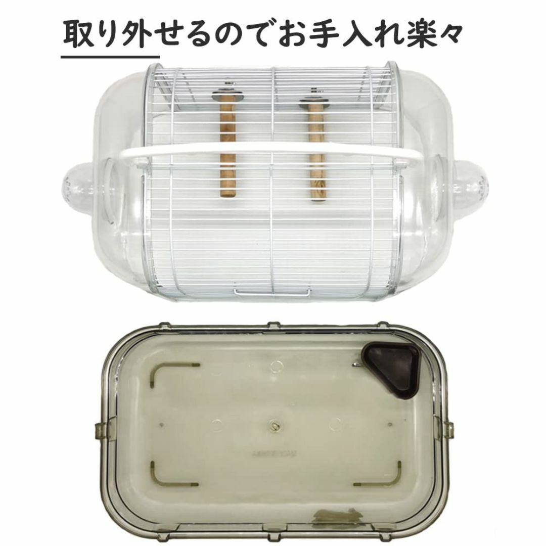 【人気商品】IYOIYA 鳥かご インコ 止まり木付き バードケージ 鳥 キャリ その他のその他(その他)の商品写真