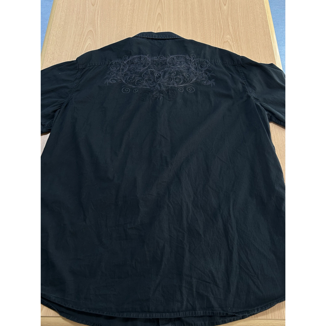 APT.9 アプトナイン　ビッグシルエット　刺繍入り半袖シャツ　XXL メンズのトップス(シャツ)の商品写真