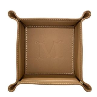 マックスマーラ(Max Mara)のMax Mara(マックスマーラ) 小物美品  - ブラウン 小物入れ レザー(その他)