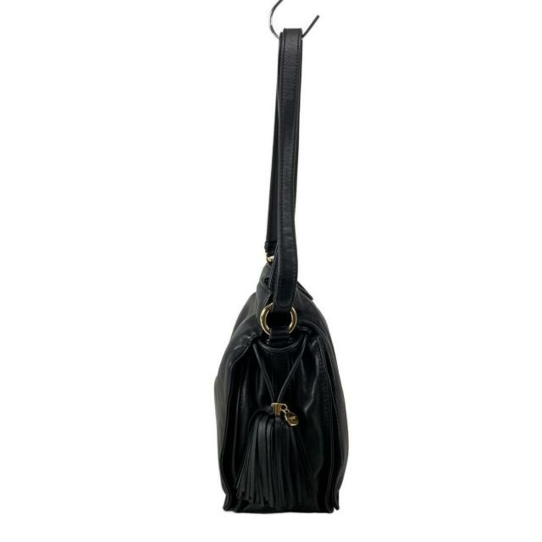 LOEWE - LOEWE(ロエベ) ショルダーバッグ フラメンコ 黒 巾着型