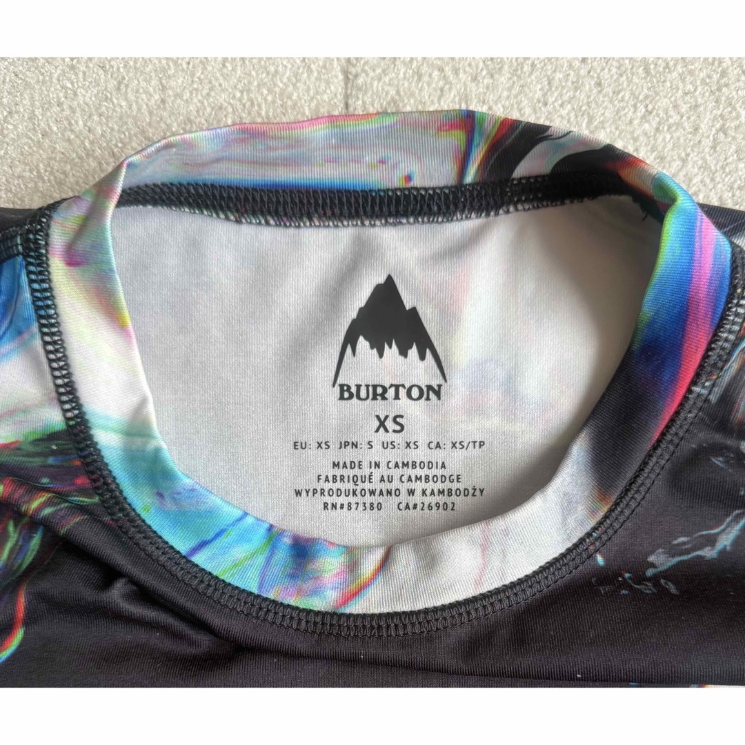 BURTON(バートン)のBurton バートン メンズ XS ライトウェイト X ベースレイヤー 半袖 メンズのトップス(Tシャツ/カットソー(半袖/袖なし))の商品写真