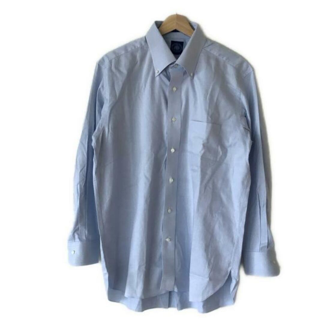 J.PRESS(ジェイプレス)のJ.PRESS(ジェイプレス) 長袖シャツ サイズ43-84 メンズ - ライトブルー ストライプ メンズのトップス(シャツ)の商品写真