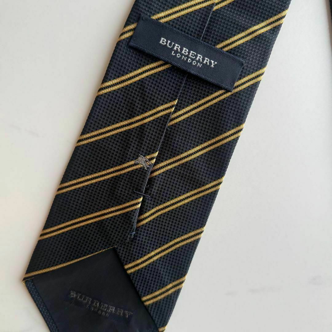 【美品✨️】BURBERRY LONDON バーバリー ネクタイ ホースロゴ 総柄 メンズのファッション小物(ネクタイ)の商品写真