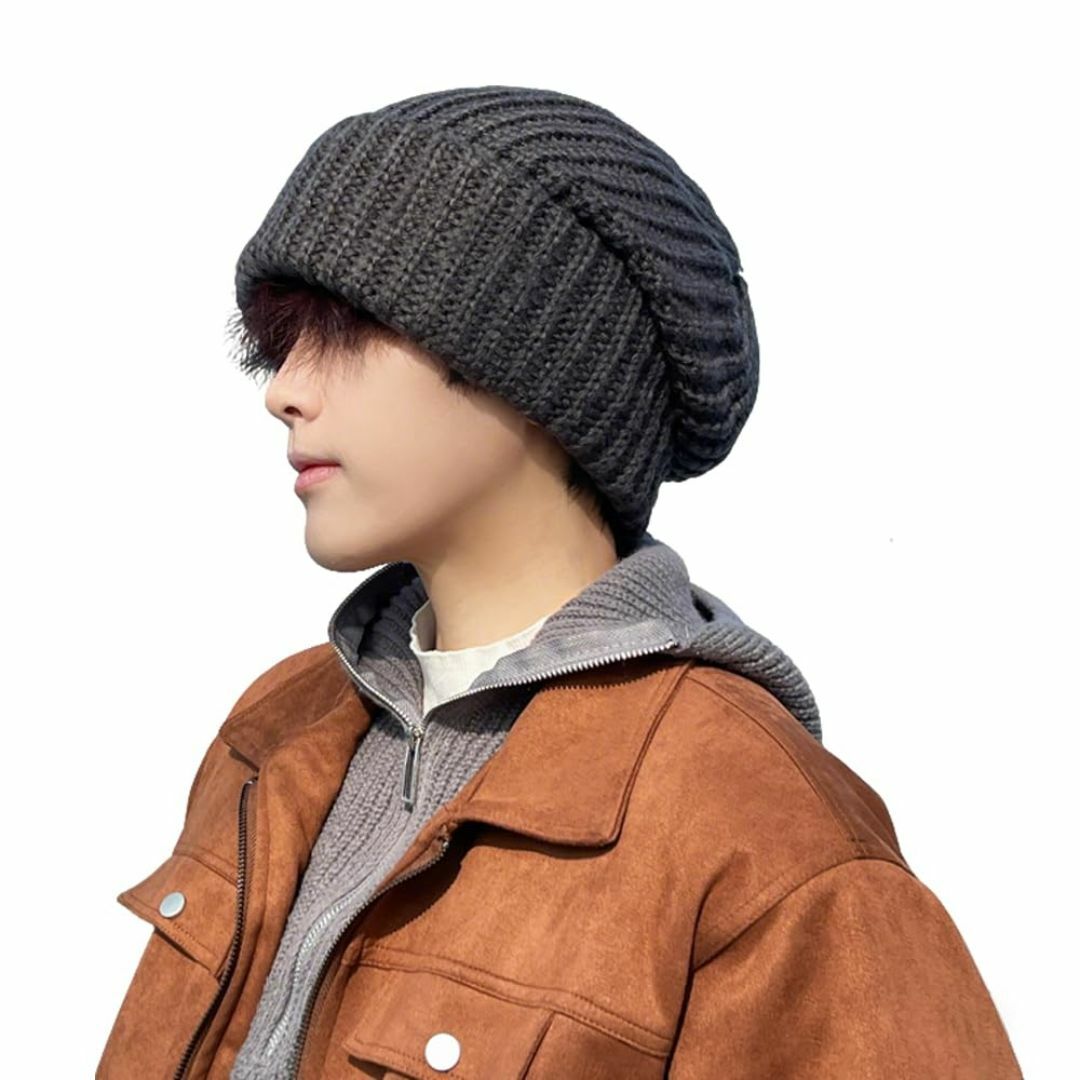【人気商品】[shefun] メンズ ニット帽 ビーニー帽 通勤 秋 冬 防寒帽 メンズのファッション小物(その他)の商品写真