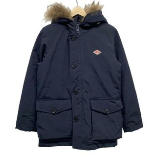 ダントン(DANTON)のDANTON(ダントン) ダウンジャケット サイズ38 M レディース - ダークネイビー 長袖/ファー/秋/冬(ダウンジャケット)
