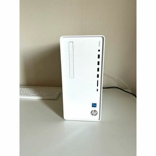  【美品】HP白デスクトップ 第14世代i5/16GB/SSD1TB(デスクトップ型PC)