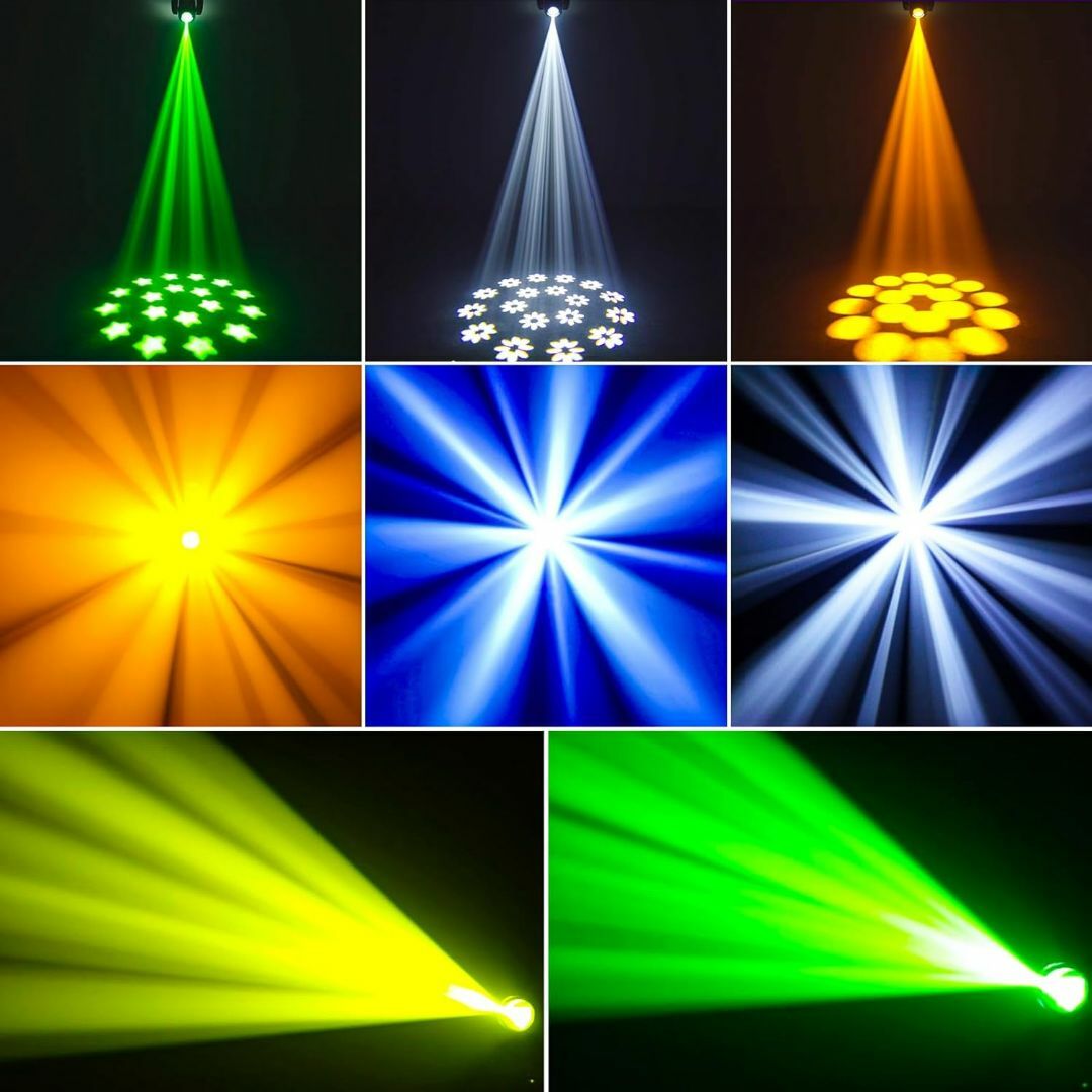 100W ムービングヘッドライト LED 回転DJ ライト Amazon.co.jp: SEBRUANC 100W ムービングヘッドライト LED 回転