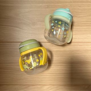 コンビ(combi)の新品 未使用 Combi 子ども用コップ グリーン 一個 セット売りも可能(マグカップ)
