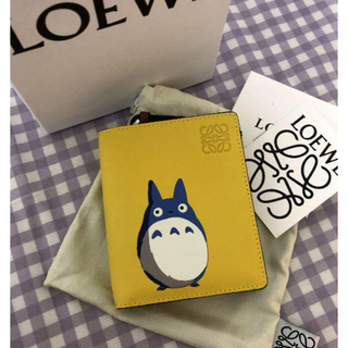 ロエベ LOEWE ジブリ トトロ　コラボ 二つ折り 財布