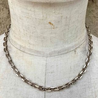 SILVER925 OVAL WIDE NECKLACE/シルバー/ネックレスの通販 by