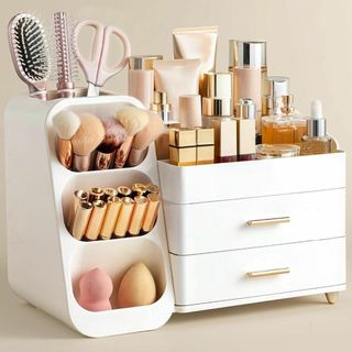 hblife コスメボックス メイクボックス コスメ収納ボックス メイク収納ケー(コフレ/メイクアップセット)