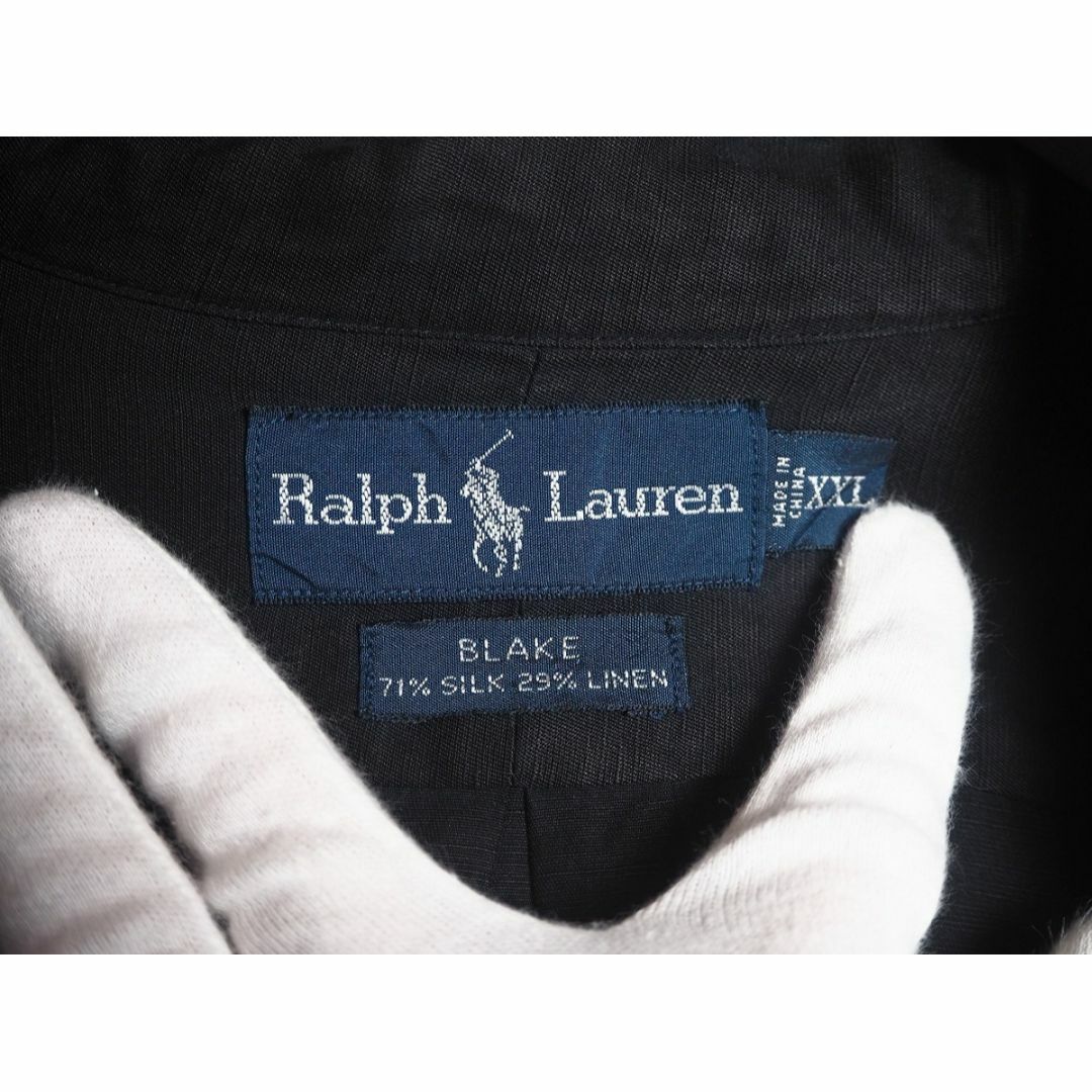 POLO RALPH LAUREN - 90S ラルフローレン BLAKE シルク リネン