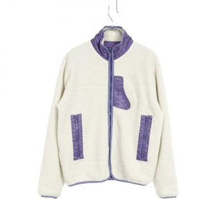 クリスチャンディオール(Christian Dior)のクリスチャンディオール Christian Dior オブリーク ブルゾン 衣料品 アウター ウール ナイロン メンズ アイボリー系 / パープル系 113J405A0678 【中古】(ブルゾン)