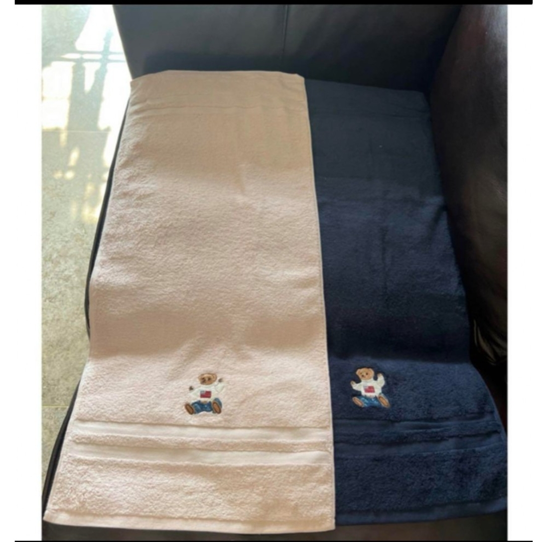 POLO RALPH LAUREN - ポロベアラルフローレン バスタオル 刺繍の