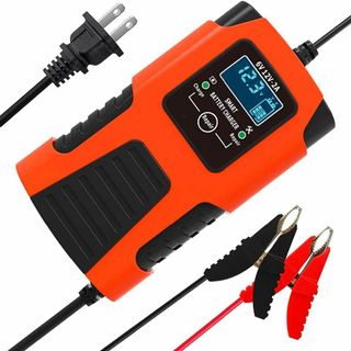 【在庫セール】AUTOWHD 6Vと12V用バッテリー充電器 全自動バッテリーチ(その他)