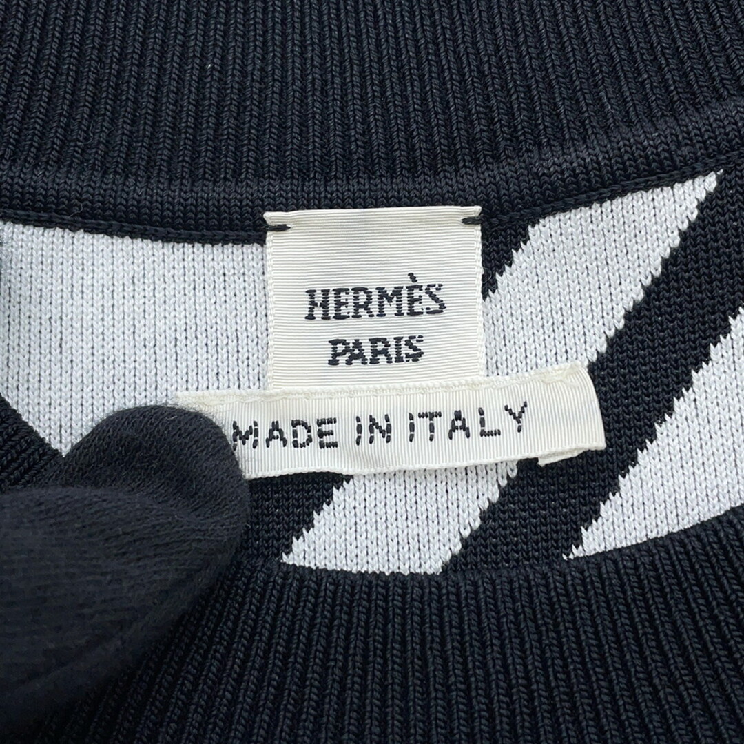 HERMES - エルメス ワンピース クロスライン ノースリーブ