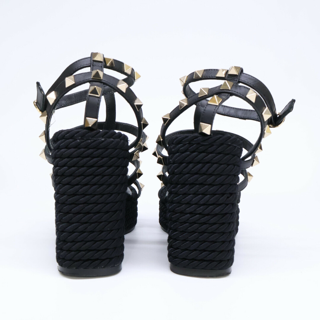 VALENTINO カラウァニ ロックスタット ストラッフ サンタル valentino garavani - ヴァレンティノガラヴァーニ 【美品