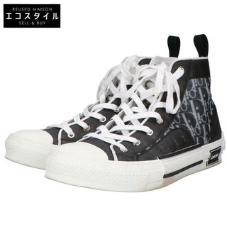 ディオール(Dior)のディオール 【美品】3SH118Y B23 オブリーク ハイカットスニーカー/ 43(スニーカー)