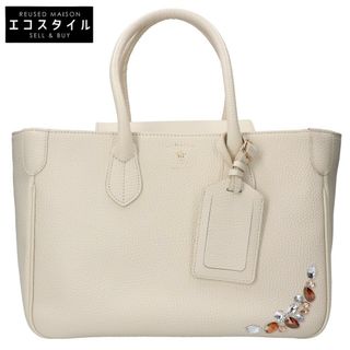 ADMJ 【美品】スワロフスキー ビジュー(トートバッグ)