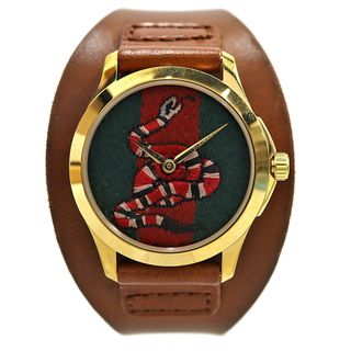グッチ(GUCCI)のグッチ時計　GUCCI【グッチ】Gタイムレス　スネークウォッチ(レザーベルト)