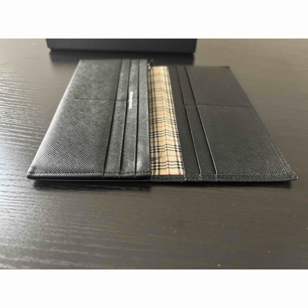 BURBERRY - バーバリー 長財布 レザー ウォレット 札入れ 箱付