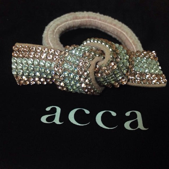 acca - 週末限定値下げ!定価25,000円☆acca リボンゴム ブリジット