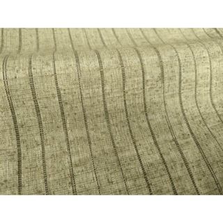 平和屋着物■上質な紬　縞　胴抜き仕立て　正絹　逸品　DAAS9780zy(着物)