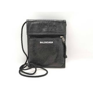 バレンシアガバッグ(BALENCIAGA BAG)の【美品】BALENCIAGA エクスプローラー　ブラック ショルダーバッグ(ショルダーバッグ)