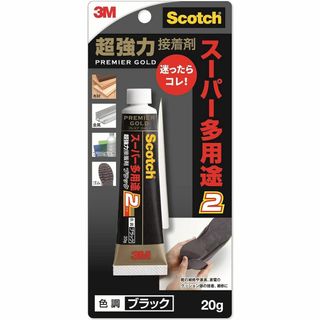 【数量限定】スコッチ 接着剤 超 強力 プレミアゴールド スーパー多用途2 ブラ(その他)