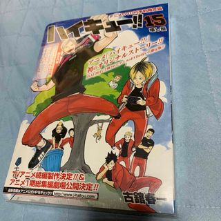 ハイキュー　15巻　アニメDVD付予約限定版　ペーパー付き(少年漫画)