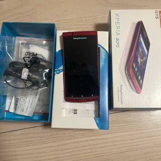 ソニー(SONY)のSONY IS11S ルビー(スマートフォン本体)