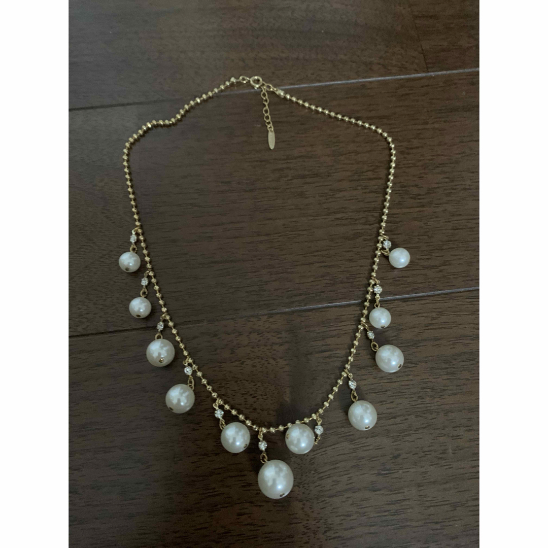 COMME CA ISM(コムサイズム)のコムサイズム★パールネックレス★新品 レディースのアクセサリー(ネックレス)の商品写真