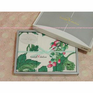 ルドルフヴァレンチノ(Rudolph Valentino)の新品⭐昭和レトロ Rudolph Valentiono キッチンクロス 3枚(収納/キッチン雑貨)