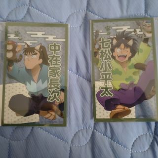 忍たま　ナンジャ　クリアイラストシート　中在家長次&七松小平太(キャラクターグッズ)
